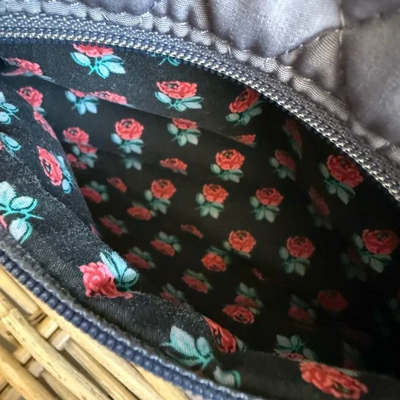 Vera Bradley Charcoal Quilted Backpack - Picture 10 of 13